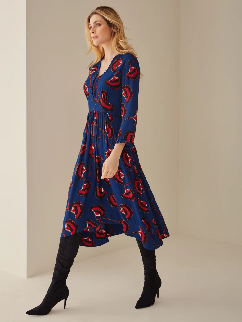 ETHEREAL FLARED DRESS