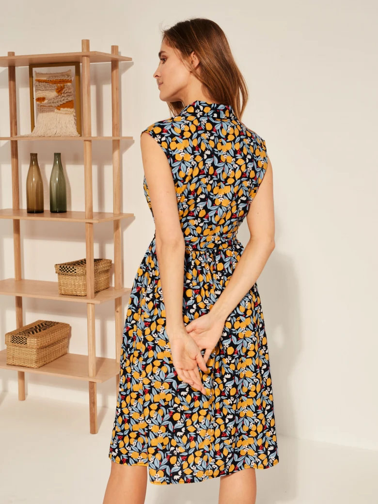 LINEN DRESS