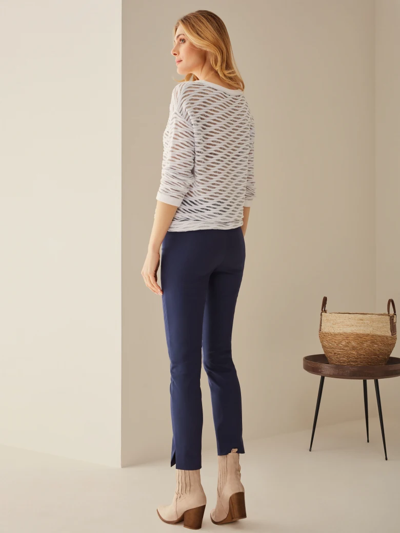TAILORED PANTS WITH STITCHING
