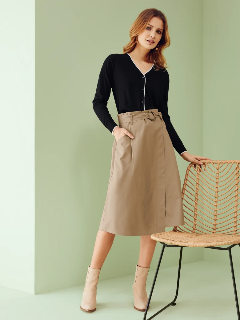 FITTED CARDIGAN