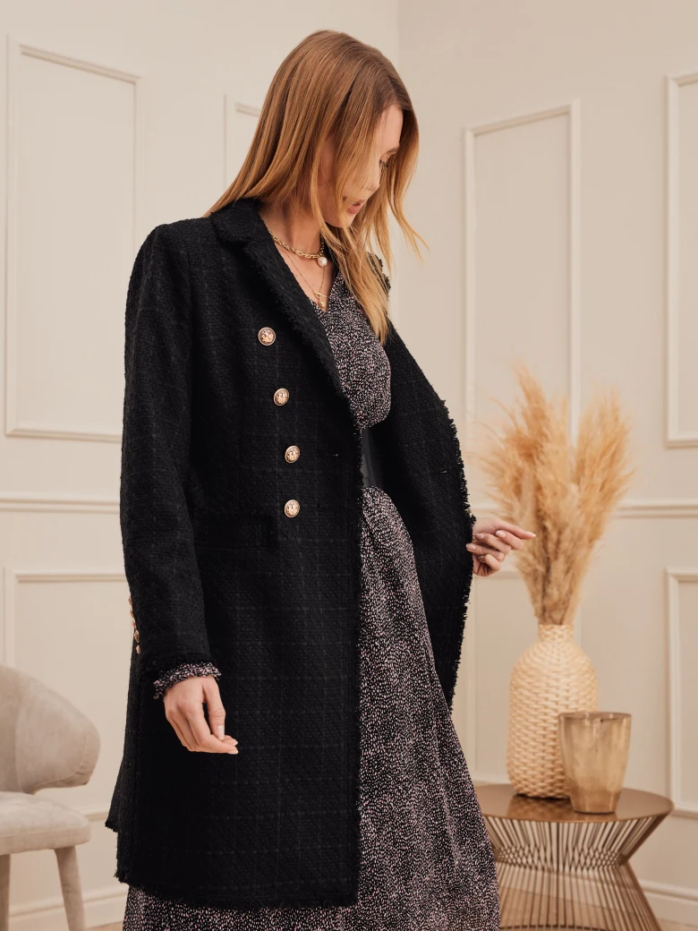 AIRY DRESS WITH SMALL PATTERN