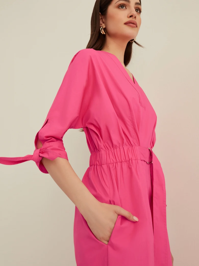 PINK COTTON DRESS