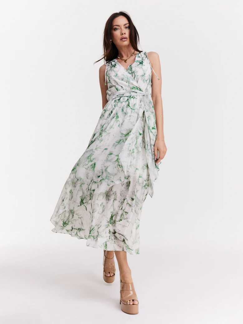 Floral maxi dress