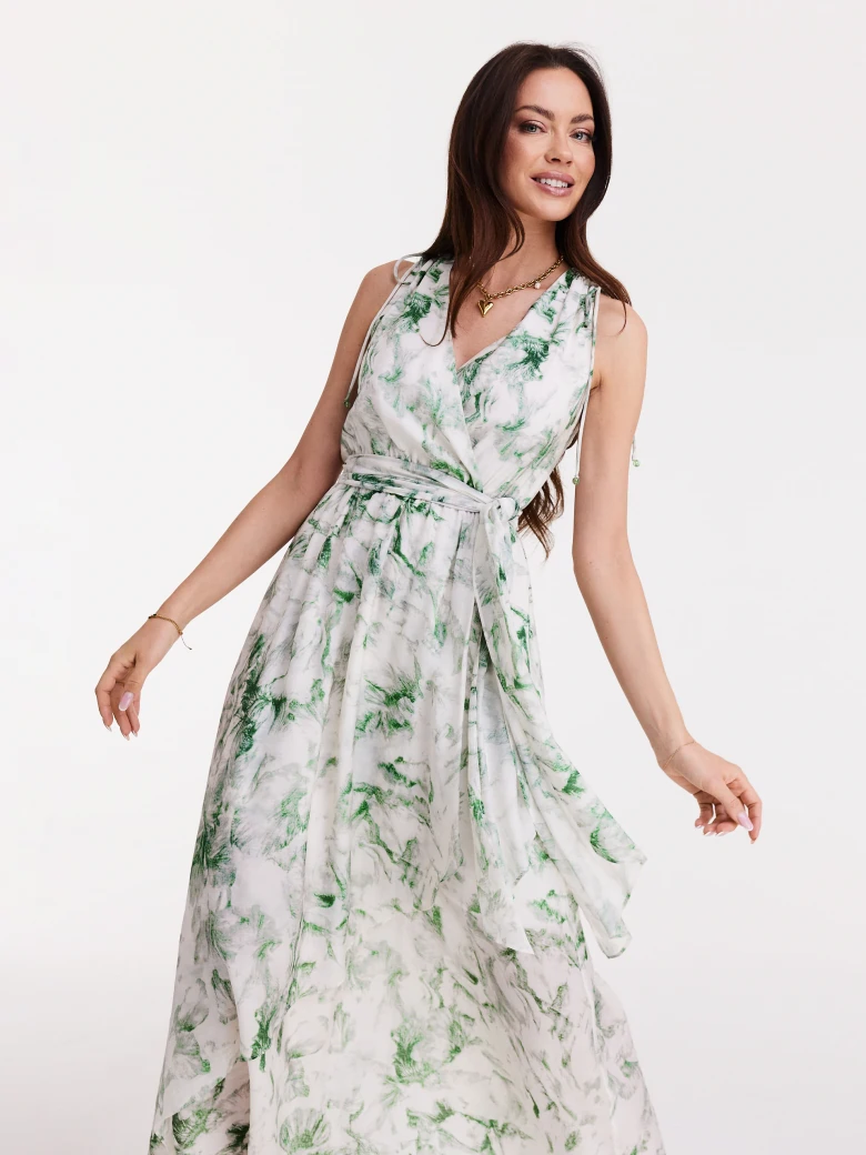 Floral maxi dress