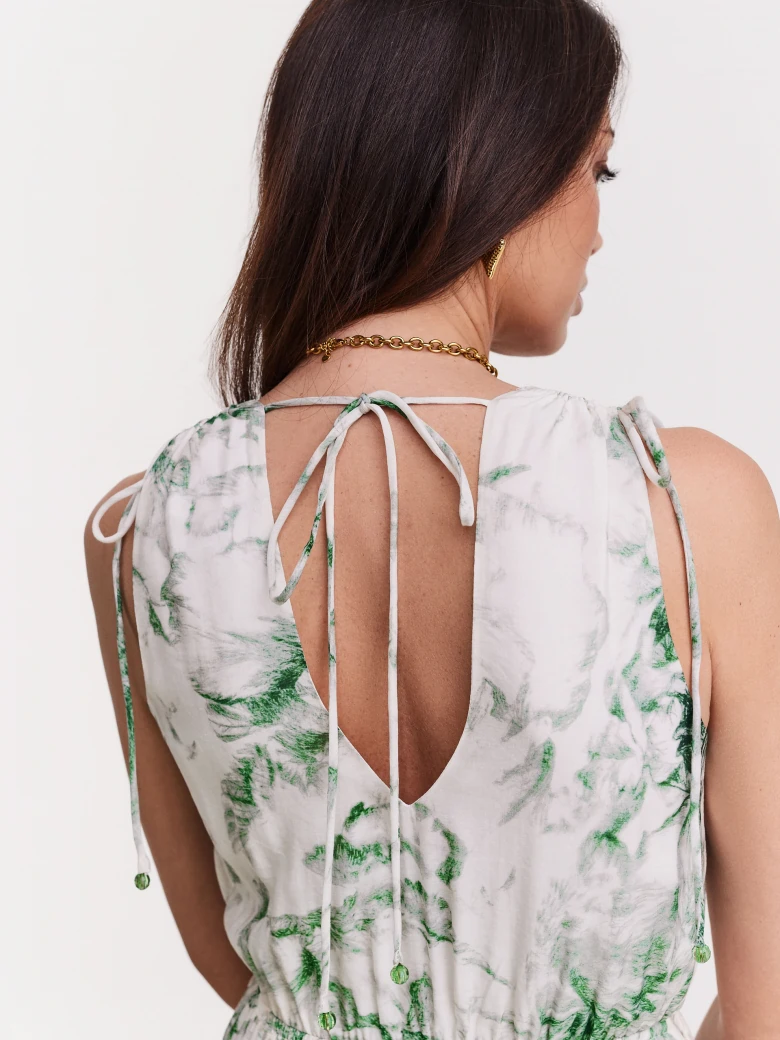 Floral maxi dress