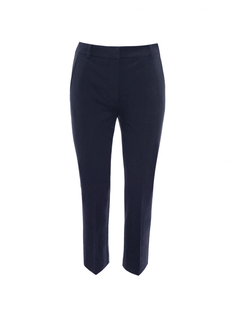 Navy blue cigarette pants