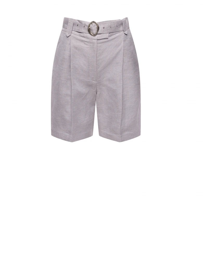 Elegant gray Bermuda shorts