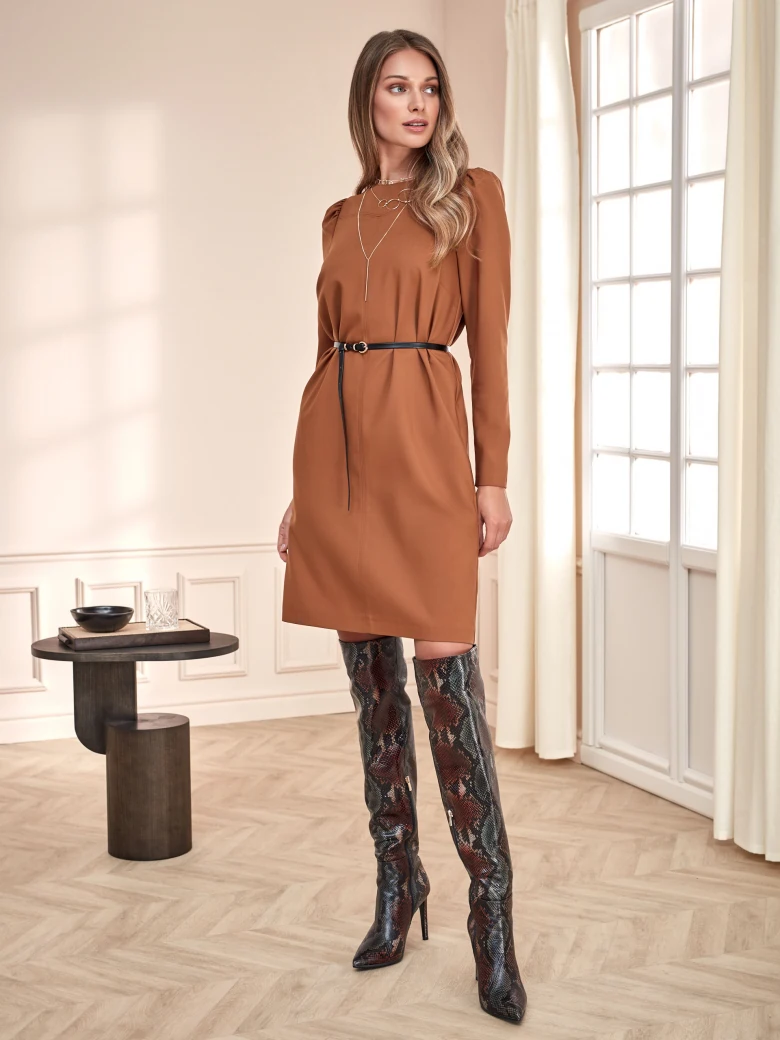 CARAMEL DRESS