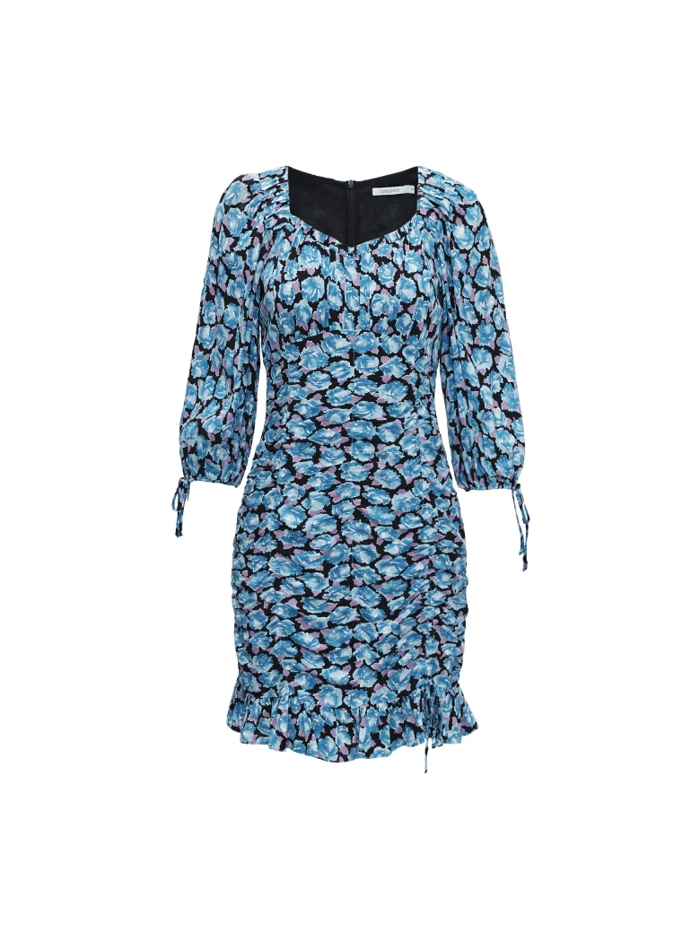 BLUE FLORAL DRESS