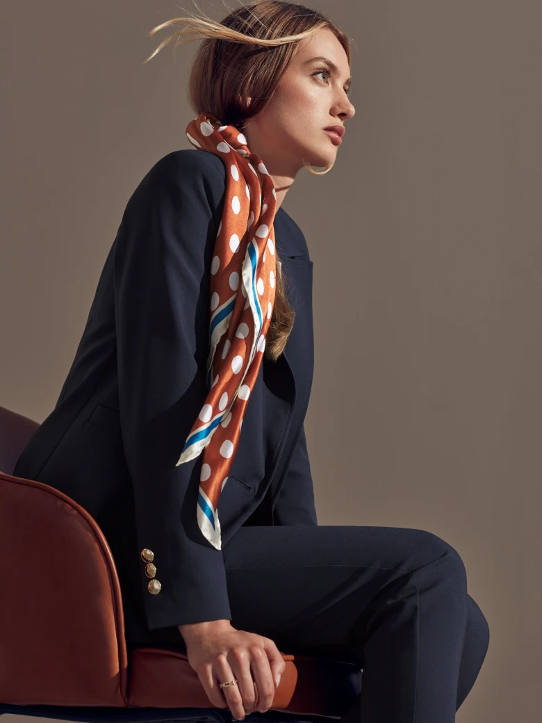 Women’s navy-blue blazer