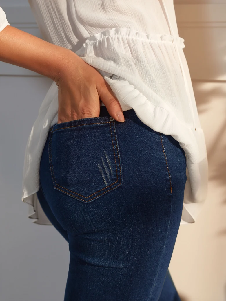 OVERSIZED BLOUSE WITH STITCHING