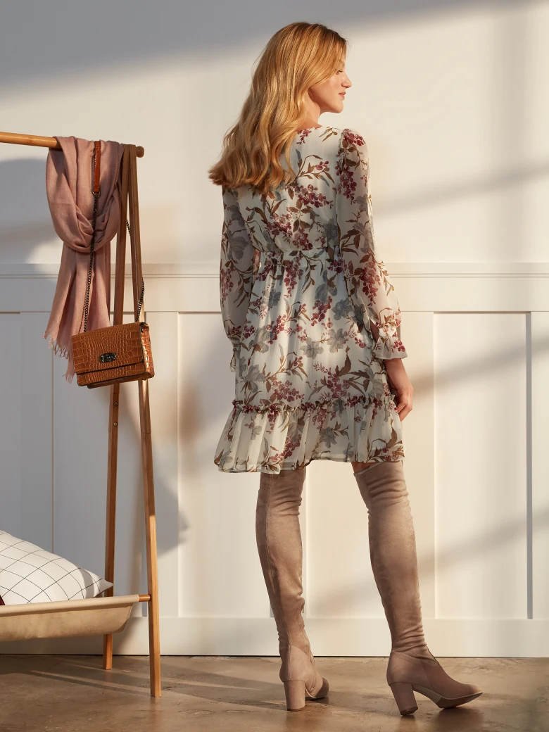 FLORAL PATTERN DRESS