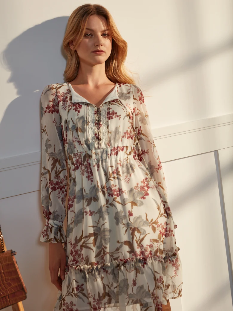 FLORAL PATTERN DRESS