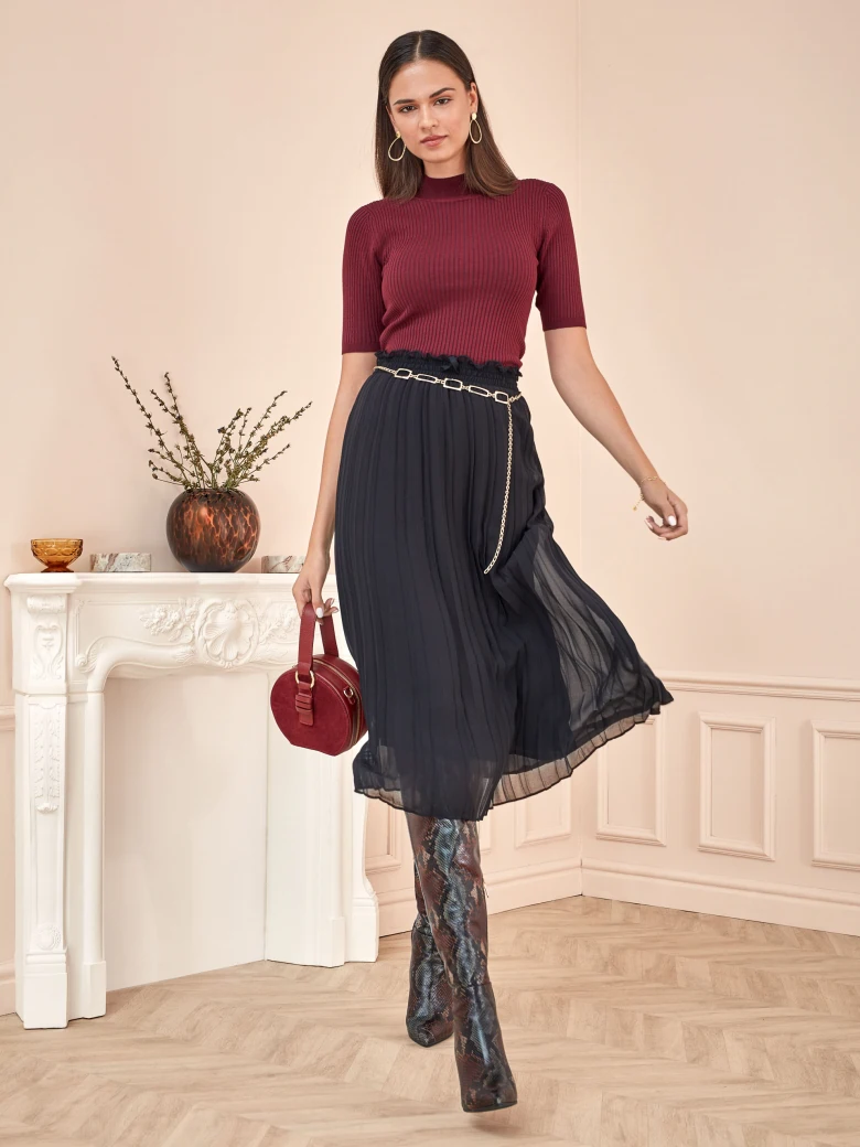 BURGUNDY HALF-GOLF