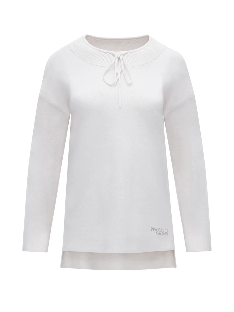 Off-white knitted sweatshirt