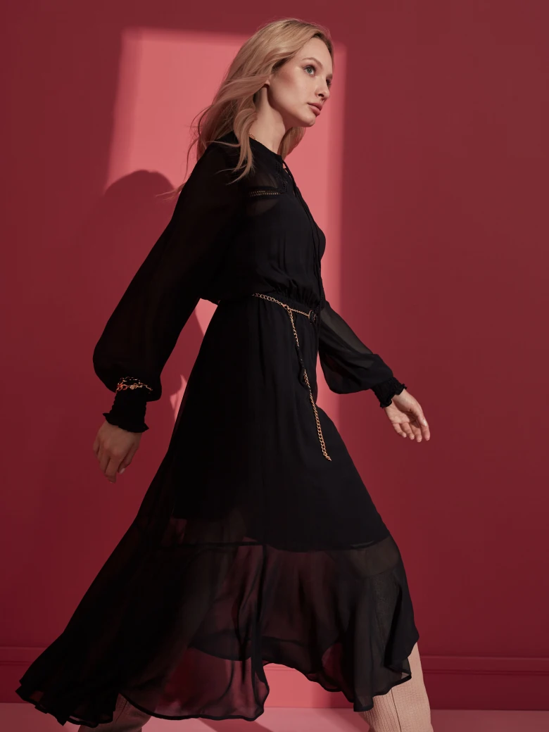 BLACK LONG DRESS