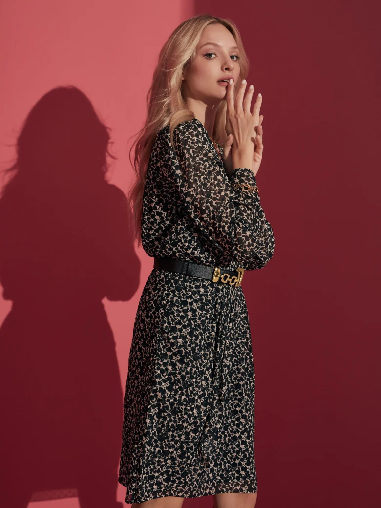 FINE PATTERN DRESS