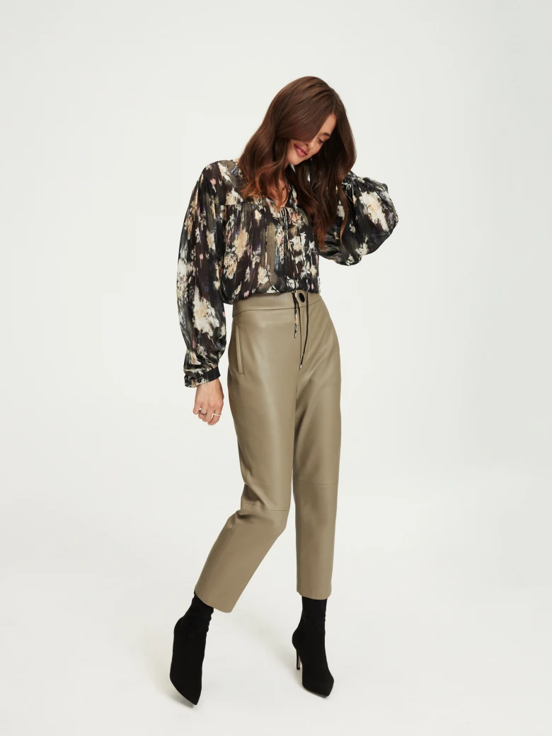 Airy floral blouse