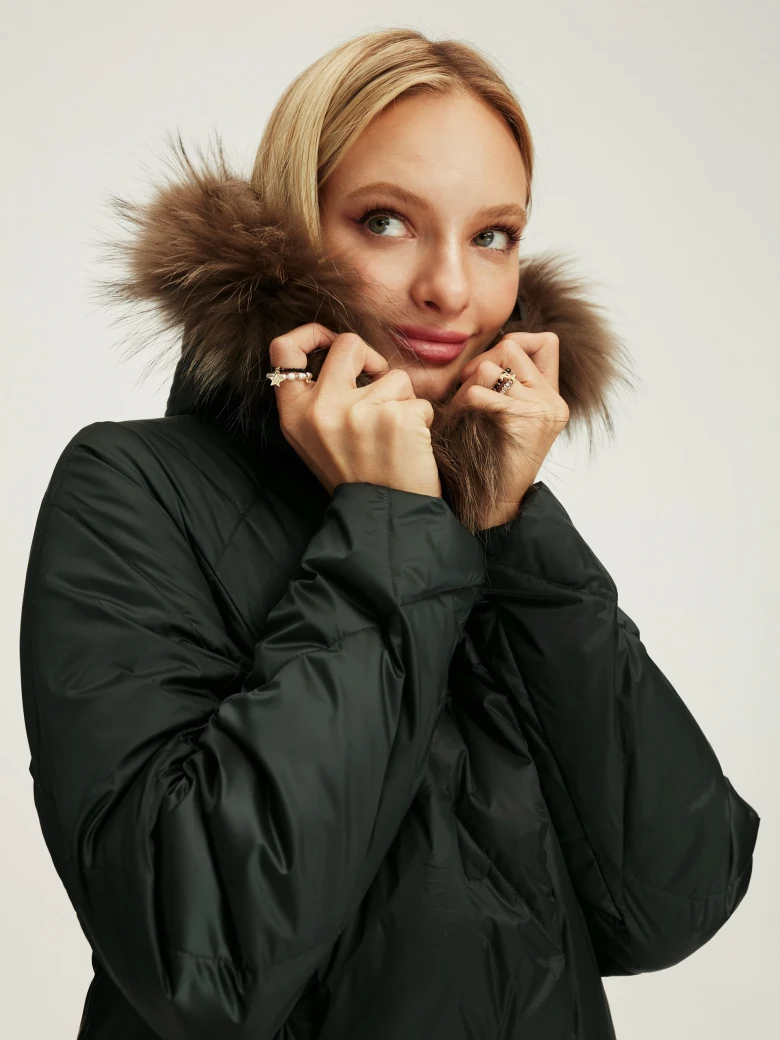 Green Down Jacket