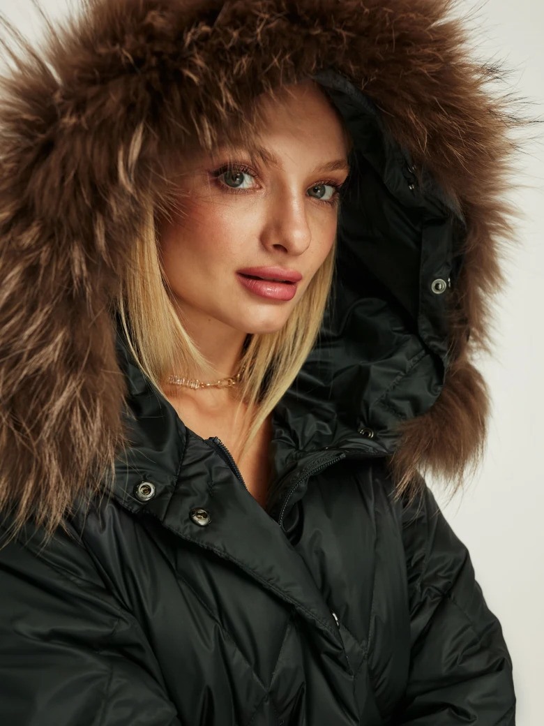 Green Down Jacket
