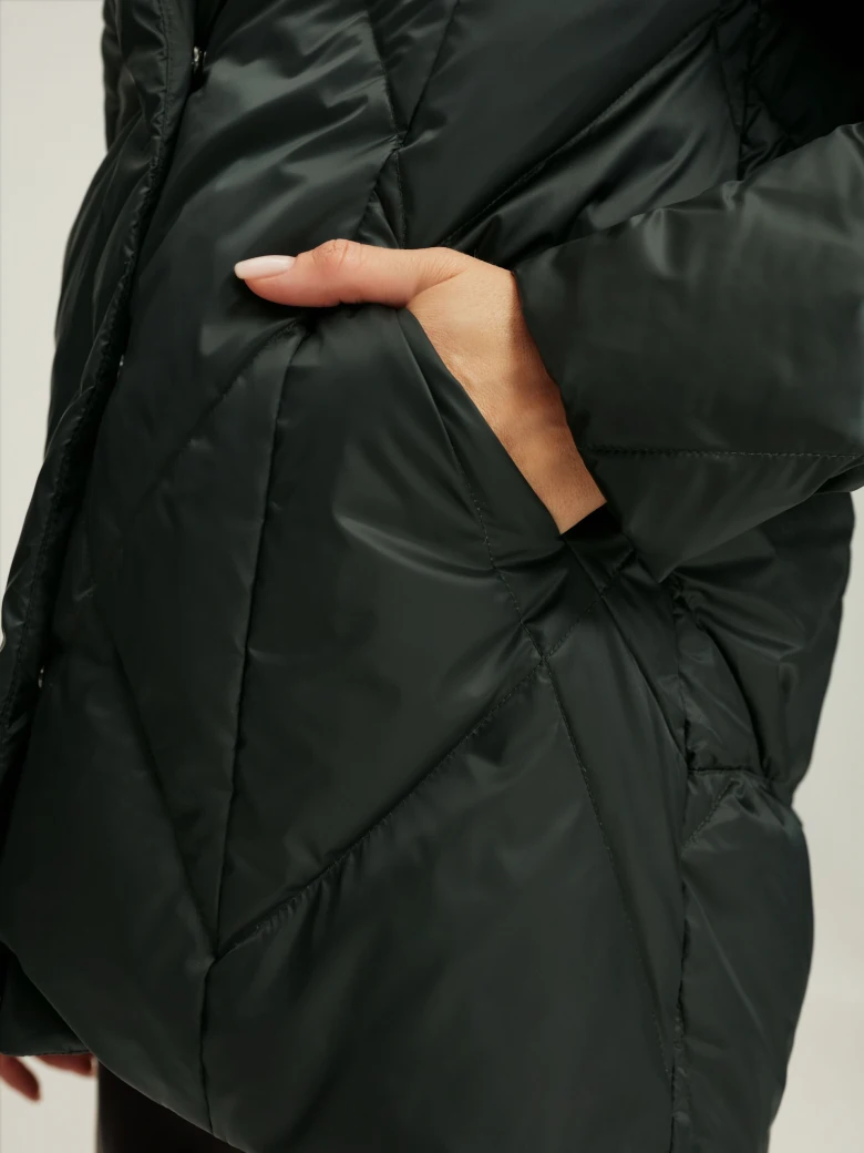 Green Down Jacket