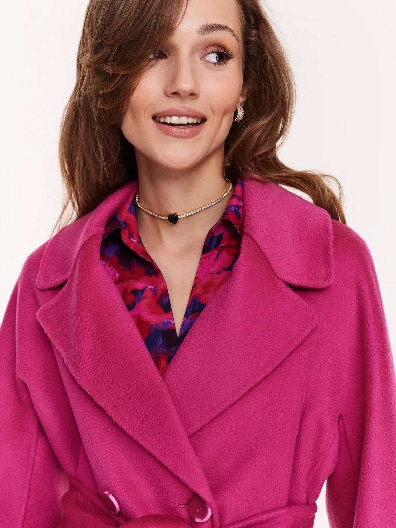Pink coat