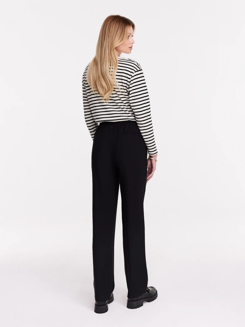 Black casual pants