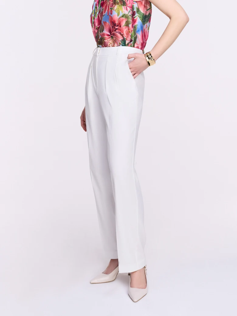 White dress pants