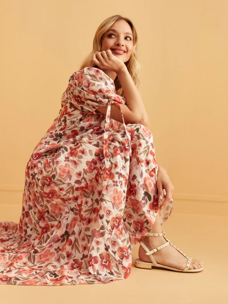 MIDI FLORAL DRESS