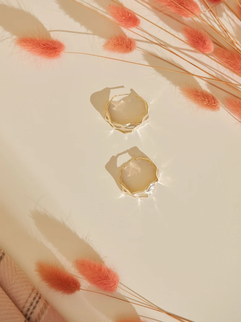 CRECHE CIRCLE EARRINGS