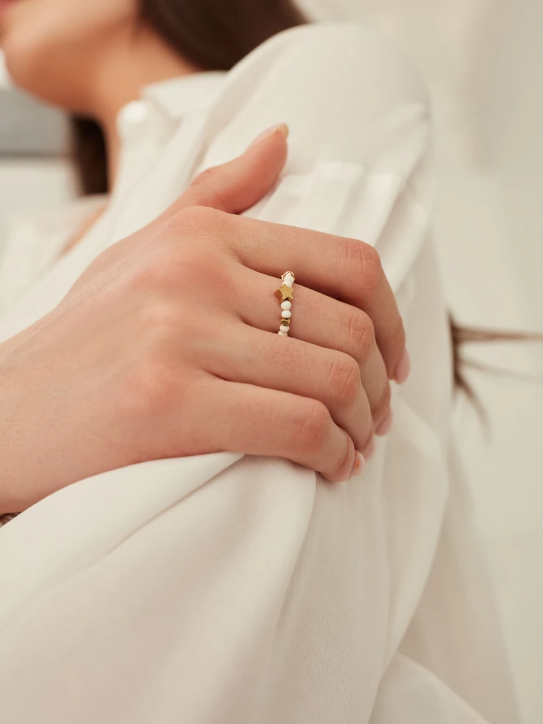 NATURAL STONE RING