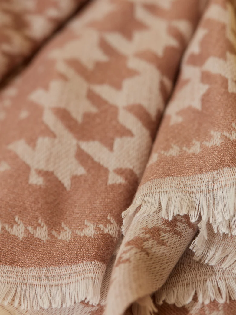 BEIGE PEPLITE SCARF