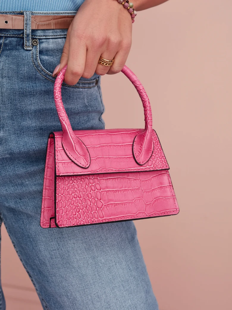 SMALL PINK HANDBAG