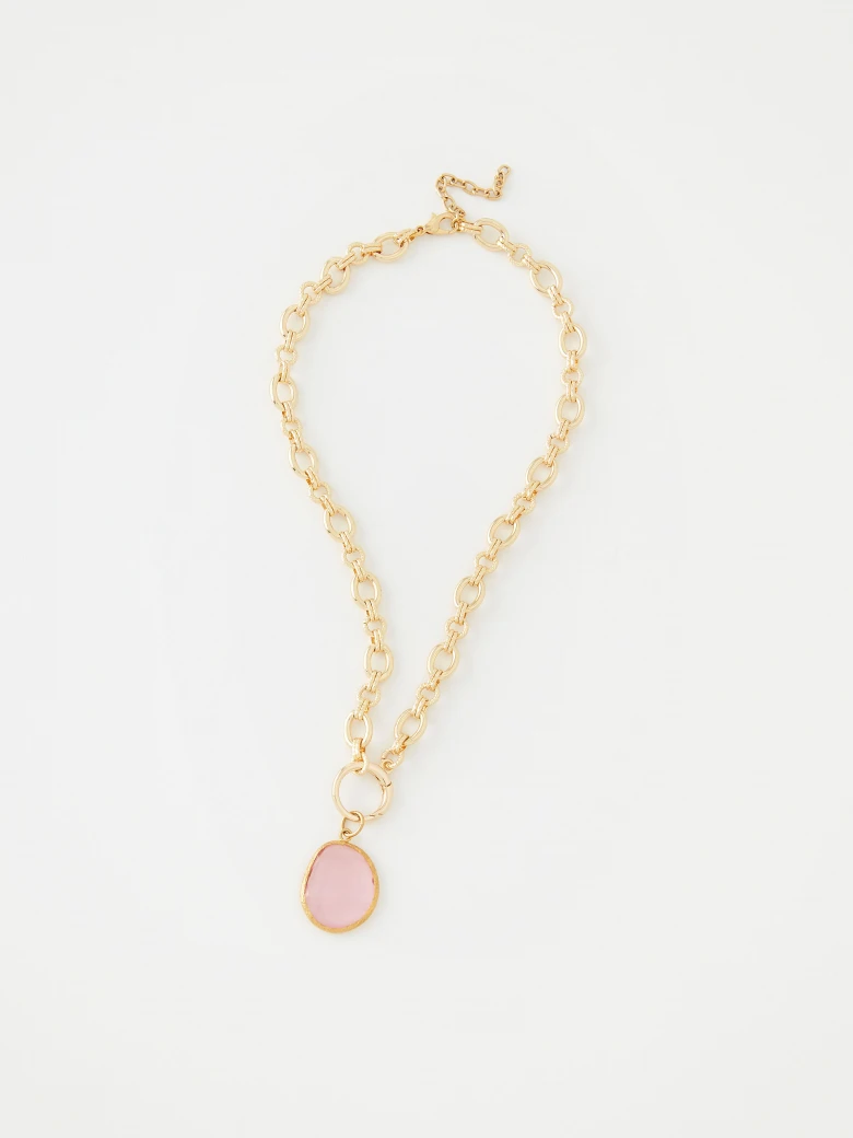 Handmade cat eye necklace