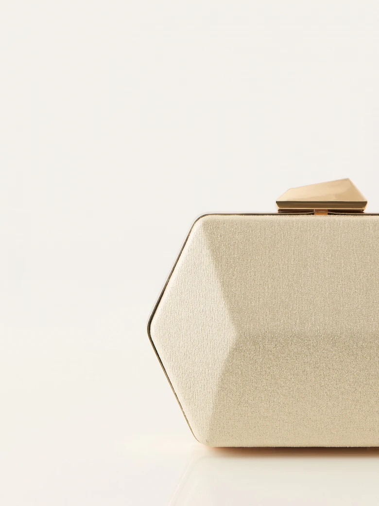 Gold chain handbag