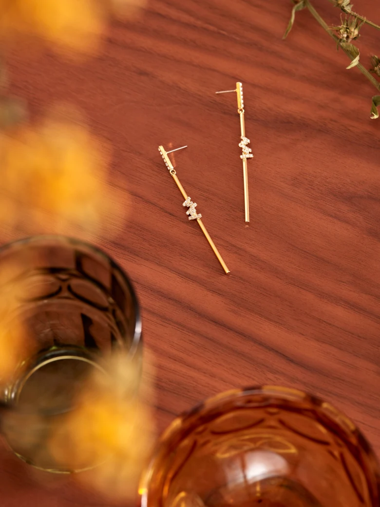 GOLD PLATED EARRINGS