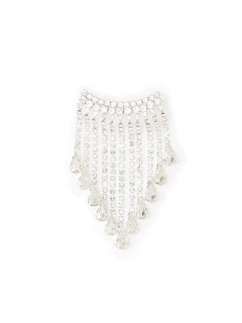 BROOCH WITH CRYSTALS