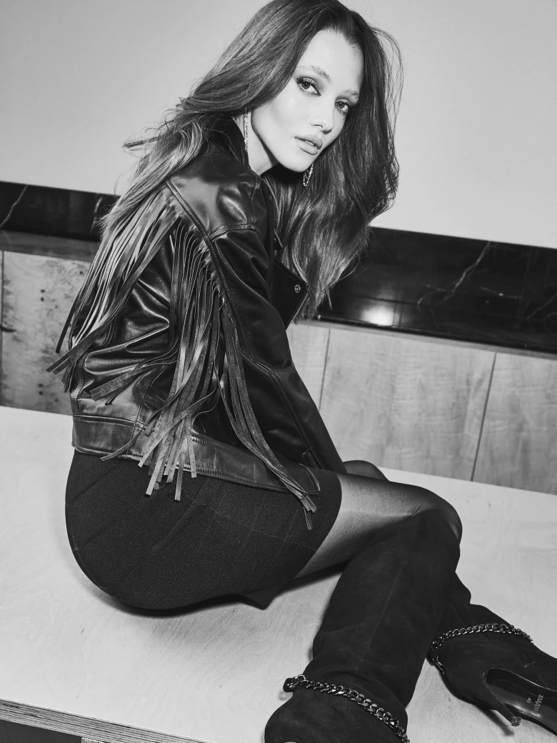 SUEDE STILETTO BOOTS