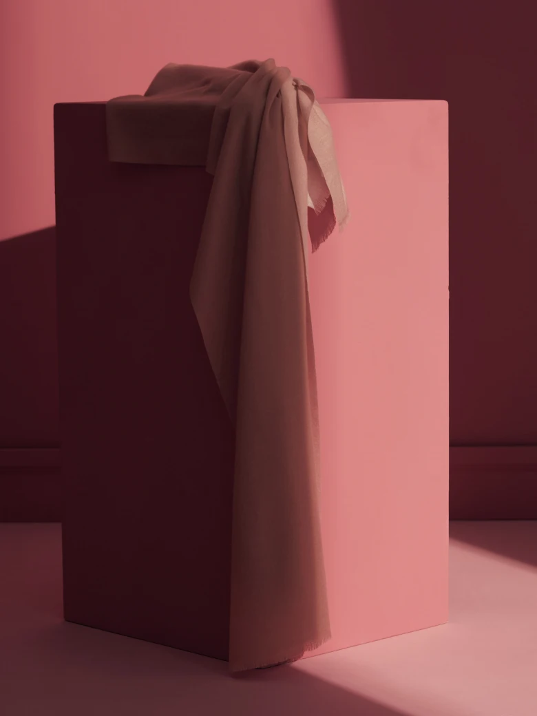 POWDER PINK SCARF