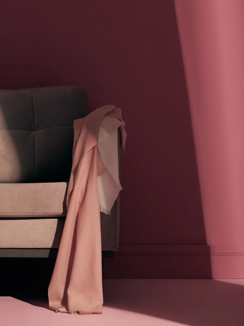 POWDER PINK SCARF
