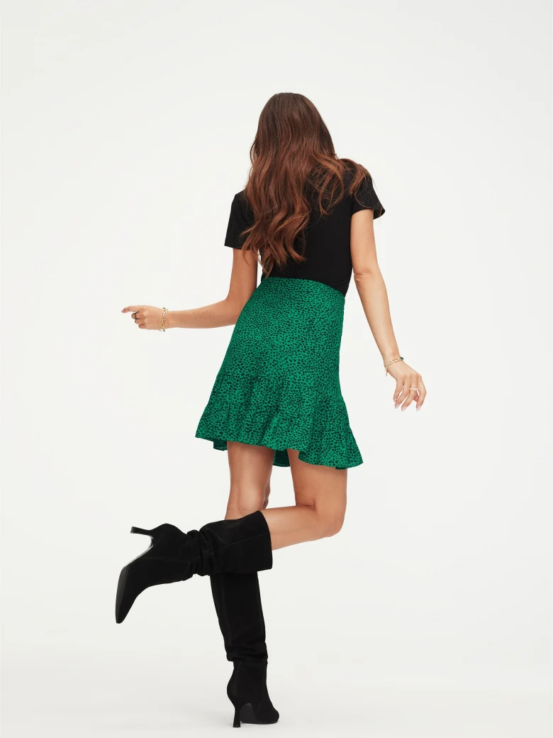 Black stiletto heeled boots