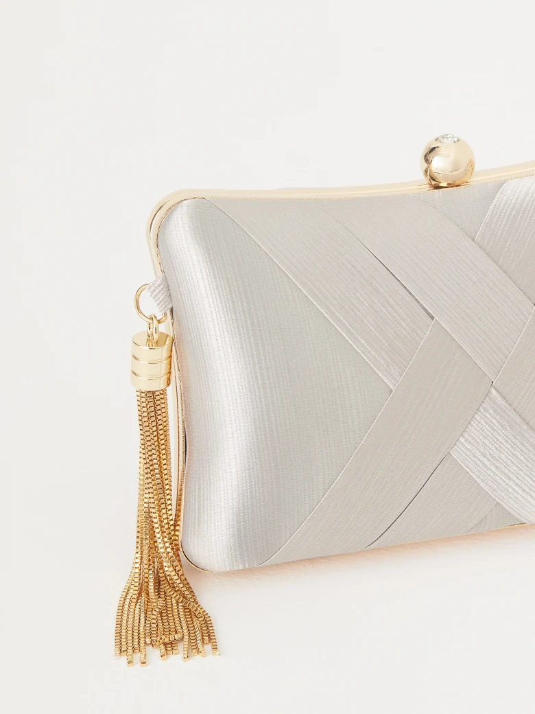 Silver handbag