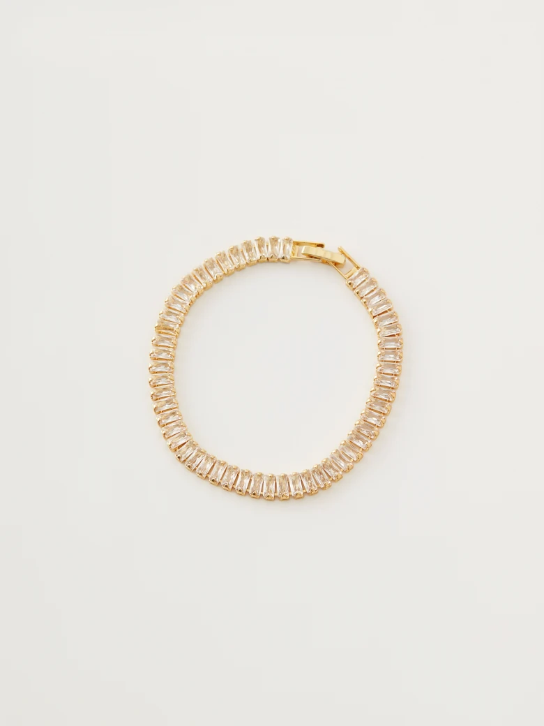 Copper bracelet with beads