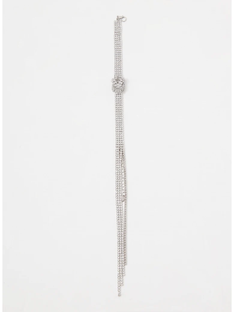 Elegancka bransoletka z kryształkami