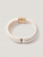 Bracelet with a marbled effect