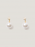 Elegant pearl earrings