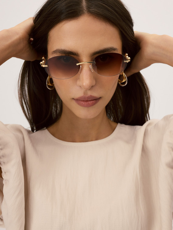 Oval sunglasses